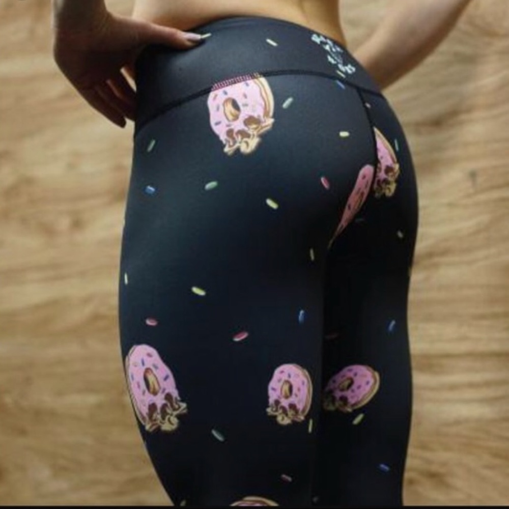Beast Worx Doughnut leggings BRAND NEW